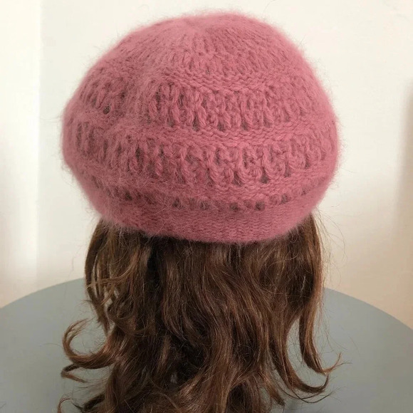 Vintage Dusty Rose Wool Hat - Picture 4 of 11